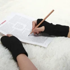 Allegra K Women's Acrylic Fingerless Thumb Hole Fall Wear Gloves 1 Pair -Allegra K GUEST c26e0486 2b8a 4010 8a26 f0a0a817a330