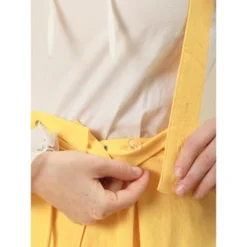 Allegra K Women's Elastic Waist Lace Up A Line Suspender Skirt -Allegra K GUEST c315bf74 1684 4977 b1bd 98396e9069bd