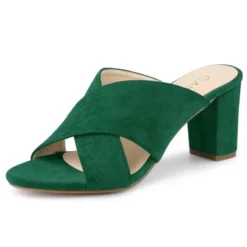 Allegra K Women's Crisscross Strap Block Heel Slide Sandals 23 Allegra K Women's Crisscross Strap Block Heel Slide Sandals -Allegra K GUEST c3bcebf3 482e 4729 a6ed a6647ca4daff