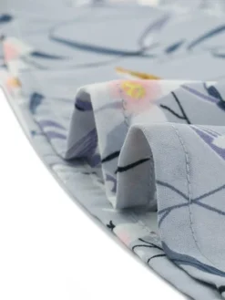 Allegra K Women's Floral Casual Pleated Neckline Below Knee Flutter Sleeve Dress -Allegra K GUEST c471818b afa8 4797 92c5 d121347fa347