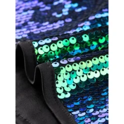 Allegra K Women's Metallic Sequin Sparkle Sleeveless Party Crop Tank Top -Allegra K GUEST c48284d9 f816 4057 99fd 9b95d47c70ea