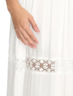 Allegra K Women's Lace Insert Vintage Swing A-Line Maxi Skirt With Elastic Waist -Allegra K GUEST c48fa81b 4684 4f30 a382 659db233ce59