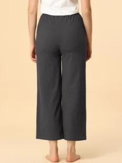 Allegra K Women's Wide Leg Drawstring Comfy Yoga Pants Lounge Pajamas Pants 10 Allegra K Women's Wide Leg Drawstring Comfy Yoga Pants Lounge Pajamas Pants -Allegra K GUEST c53b295e 2af2 4afa 9a4f e0b617a334bf