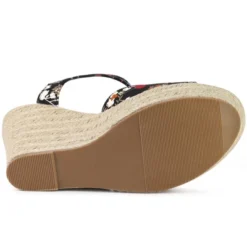 Allegra K Women's Platform Floral Printed Slingback Espadrille Wedge Sandals -Allegra K GUEST c7ec7e0d 181d 4f1c ab25 def756437460