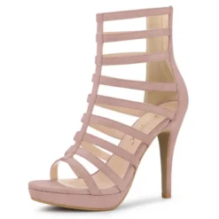 Allegra K Women's Stiletto Platform Heels Strappy Gladiator Heel Sandals -Allegra K GUEST c8709971 7109 4016 89c7 c2371652fa81