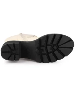 Allegra K Women's Lace Up Platform Chunky Heel Mid Calf Boots -Allegra K GUEST ca01cacb 1638 426c b630 281af1cba5da