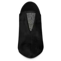 Allegra K Women's Pointy Toe Rhinestones Pull On Stiletto Heel Ankle Booties -Allegra K GUEST cae4ffcf cd7f 4532 a555 1258e2da0c4a