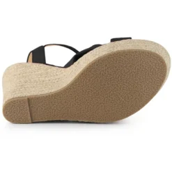 Allegra K Women's Platform Slingback Espadrille Wedge Heel Sandals -Allegra K GUEST cd2c742e 5ec2 43b1 be45 0e99741b8f1e