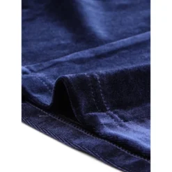 Allegra K Women's Feminine Retro Bodycon High Waist Velvet Fishtail Skirt -Allegra K GUEST cdd602a6 7a77 4f1a ab50 821efdb2d40f