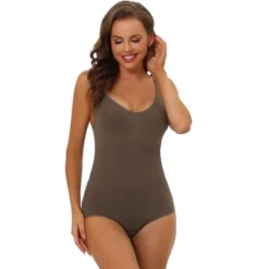 Allegra K Women's Shaping Tummy Control Adjustable Straps Sculpting Leotard 13 Allegra K Women's Shaping Tummy Control Adjustable Straps Sculpting Leotard -Allegra K GUEST ceff1258 1141 4fe1 8b11 2d1302a583d5