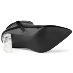 Allegra K Women's Clear Heel Pointy Toe Chunky Heels Ankle Boots -Allegra K GUEST cf461f94 8fb1 41ef ab27 9feabb8da2e6