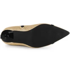 Allegra K Women's Pointed Toe Stiletto Heels Sparkle Ankle Boots -Allegra K GUEST cfbc948e ee48 475d b51f a2eed881d245