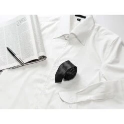 Allegra K Men's Skinny Ties Satin Solid Self-tied Necktie For Wedding Business -Allegra K GUEST d0337200 9ce5 45a4 94db d77cb811e600