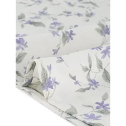 Allegra K Women's Floral Tie Neck Ruffle Short Sleeves Peasant Blouse Top -Allegra K GUEST d230443e 5f25 4cdd b351 cd085c3e2163