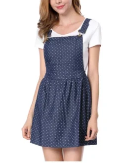 Allegra K Women's Pattern Overall Adjustable Shoulder Suspender Straps Mini Skirt -Allegra K GUEST d5b97e3c 83d1 4f0c ba24 904ba8d685b6