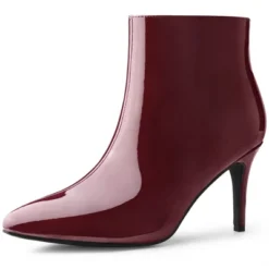 Allegra K Women's Pointed Toe Stiletto High Heel Ankle Boots -Allegra K GUEST d6642eab 5fa3 4ee5 b6af 74d531d1cb9d