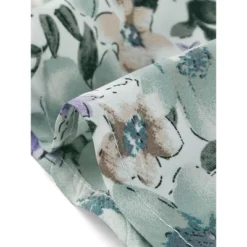 Allegra K Women's Floral 3/4 Bell Sleeve Smocked Belted Flare Ruffle Dress -Allegra K GUEST d7605598 15fe 4f7b b286 aca910aff7c5