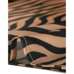 Allegra K Women's Zebra Animal Print High Waist Side Slit A-Line Midi Skirt -Allegra K GUEST d82e48f6 f988 428f 8b3b 57d77ba6f2dc