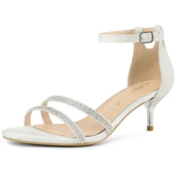 Allegra K Women's Stiletto Kitten Heels Glitter Heel Sandals 24 Allegra K Women's Stiletto Kitten Heels Glitter Heel Sandals -Allegra K GUEST dabb6189 6a37 4178 95ad 002d69362f74