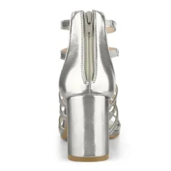 Allegra K Women's Cage Strappy Gladiators Chunky Heels Sandals -Allegra K GUEST db6e4886 0a89 420c af92 04d36e3ca6d2