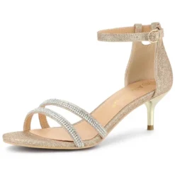 Allegra K Women's Stiletto Kitten Heels Glitter Heel Sandals 21 Allegra K Women's Stiletto Kitten Heels Glitter Heel Sandals -Allegra K GUEST dcd44195 7d99 4b2f a442 16a846d651b7