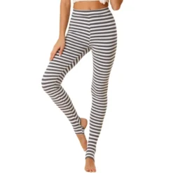 Allegra K Women's Printed High Waist Elastic Waistband Yoga Stirrup Pants -Allegra K GUEST dd37fe49 a9f0 4125 a686 d5cde7593e4c