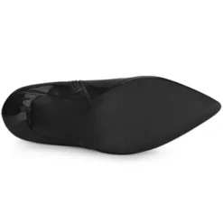 Allegra K Women's V Shape Pointed Toe Stiletto Heel Ankle Boots -Allegra K GUEST e07470f8 11d3 499e 8269 d690daa554c3