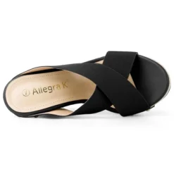 Allegra K Women's Platform Slide Wedge Sandals -Allegra K GUEST e3142d9a 094a 4cbc ad5b 8b51af25d3a1