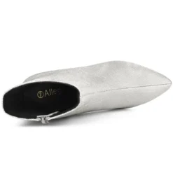 Allegra K Women's Sparkle Sequin Pointed Toe Side Zipper Stiletto Heels Ankle Boots -Allegra K GUEST e3313dde 4221 4f5d 8731 c7ee93c5a971