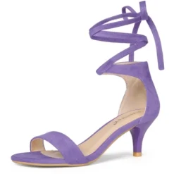 Allegra K Women's Kitten Heel Lace Up Sandals 25 Allegra K Women's Kitten Heel Lace Up Sandals -Allegra K GUEST e566182f a233 4809 bd73 f511b957f984