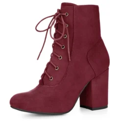 Allegra K Women's Lace Up Chunky Heel Ankle Booties 18 Allegra K Women's Lace Up Chunky Heel Ankle Booties -Allegra K GUEST e5a06f6b 820c 4ff5 84d1 eea89efda921