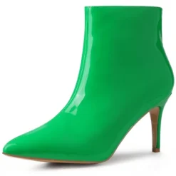 Allegra K Women's Pointed Toe Stiletto High Heel Ankle Boots -Allegra K GUEST e8d127c5 f4db 43b6 9de2 627a8f32ce06