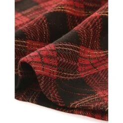 Allegra K Women's Plaid A-Line Zip Up High Waisted Skater Skirt -Allegra K GUEST ea768bb0 a6e3 4f99 a6db 3d4eed281af5