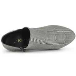 Allegra K Women's Round Toe Chunky Heeled Ankle Heel Boots -Allegra K GUEST eb6ba79f e903 4c93 8a5e 783bacc4a1bf