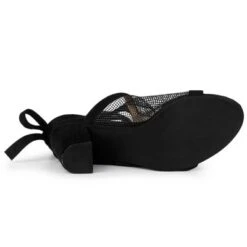 Allegra K Women's Mesh Block Heel Lace Up Sandals -Allegra K GUEST efa62243 b37e 4241 8f68 68ae8e08c188