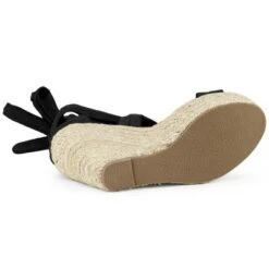 Allegra K Women's Espadrille Platform Wedges Heel Lace Up Sandals -Allegra K GUEST f0caa997 3358 41f0 b9a6 272cd772f9ae
