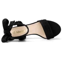 Allegra K Women's Open Toe Ankle Tie Back Block Heels Sandals 18 Allegra K Women's Open Toe Ankle Tie Back Block Heels Sandals -Allegra K GUEST f105db48 bb33 4d93 a9a8 8817d3c78698