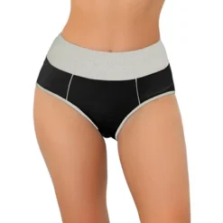 Allegra K Women's High Waist Tummy Control Color-Block Available In Plus Size Brief -Allegra K GUEST f2643d23 aa3c 455d 9f07 79760da05f46