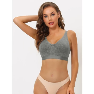 Allegra K Women's Wirefree Padded Adjustable Straps Full Coverage Push Up Bras 3 Allegra K Women's Wirefree Padded Adjustable Straps Full Coverage Push Up Bras - Image 3