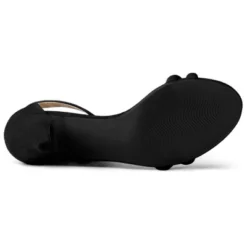 Allegra K Women's Kitten Heel Ankle Strap Sandals Shoes -Allegra K GUEST f46edf40 3f3d 4697 b7d7 27e86a38bb82