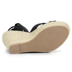 Allegra K Women's Espadrille Platform Lace Up Wedges Sandals -Allegra K GUEST f4aa2a60 a446 414b bbbd 97549747074a