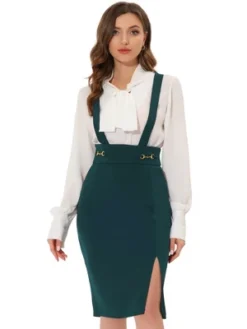 Allegra K Women's High Waist Split Adjustable Strap Suspender Pencil Skirts 15 Allegra K Women's High Waist Split Adjustable Strap Suspender Pencil Skirts -Allegra K GUEST f5728479 1af1 4f9c af1b b8d110eb9dff