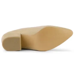 Allegra K Women's Pointed Toe Slip On Block Heel Slide Mules -Allegra K GUEST f5e02904 b6d6 466c bcae 3b3abe9e9df1