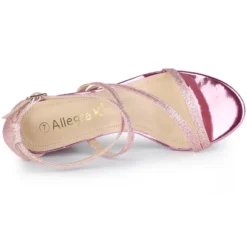 Allegra K Women's Glitter Crisscross Strap Chunky Sandals -Allegra K GUEST f6160941 e8df 4474 ab9f 1bea0c525ceb