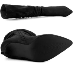 Allegra K Women's Pointed Toe Stiletto Heel Knee High Boots -Allegra K GUEST f8368a1a 5ca5 434b 89a3 b4df899b25f6