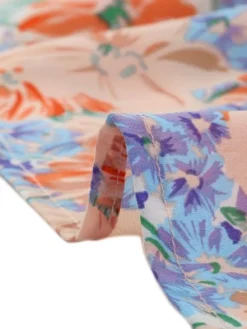 Allegra K Floral Dress For Women's Summer Short Sleeve Sweetheart V Neck Summer Mini Dress -Allegra K GUEST f8895e54 2805 47f3 95e3 285056db024f