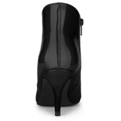 Allegra K Women's V Shape Pointed Toe Stiletto Heel Ankle Boots -Allegra K GUEST f92c50e1 41c7 42ba 8080 f527d583d4dc