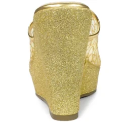 Allegra K Women's Glitter Platform Slip On Wedge Slide Sandals -Allegra K GUEST fa64e6ce 1160 4e9a 8f11 0ef56ab6f2ec