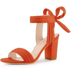 Allegra K Women's Open Toe Ankle Tie Back Chunky Heel Sandals 35 Allegra K Women's Open Toe Ankle Tie Back Chunky Heel Sandals -Allegra K GUEST fabdb47e 450b 45d9 9061 c50ea8cbb1d0