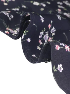 Allegra K Women's Floral Ruffle Elastic High Waist Button Flowy Split Midi Skirt -Allegra K GUEST fb94f2d2 5181 4c04 a82c 33036bfcccc3